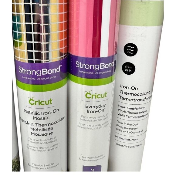 Cricut Vinyl Lot Iron On Infusible Ink Cardstock  Gift Metallic Craft Holiday - Picture 5 of 10